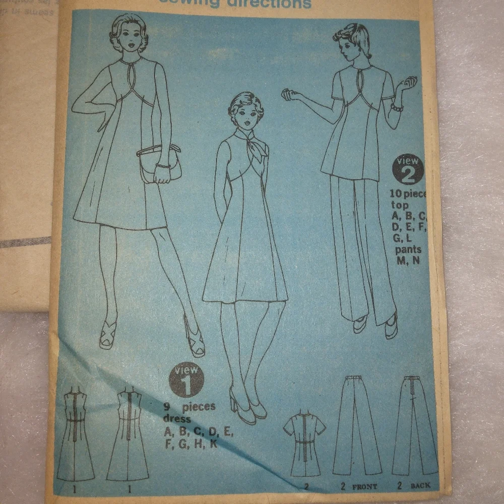 Simplicity vintage sewing